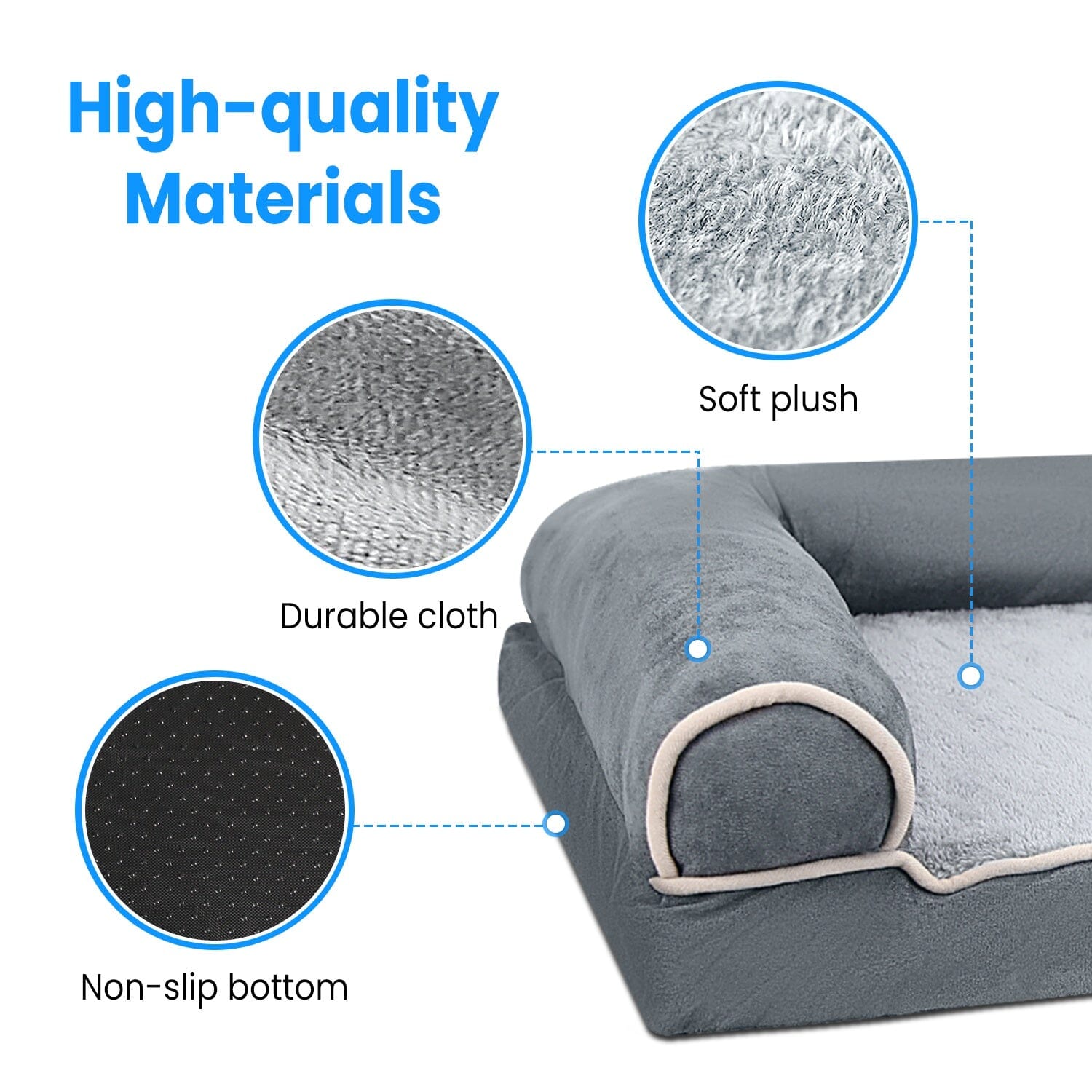 Pet Bed Cushion Couch Pet Supplies - DailySale