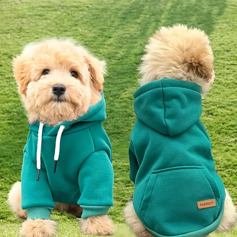 Pet Sweatshirt Hoodie With Pocket in the Back for Small Dogs Pet Supplies - DailySale