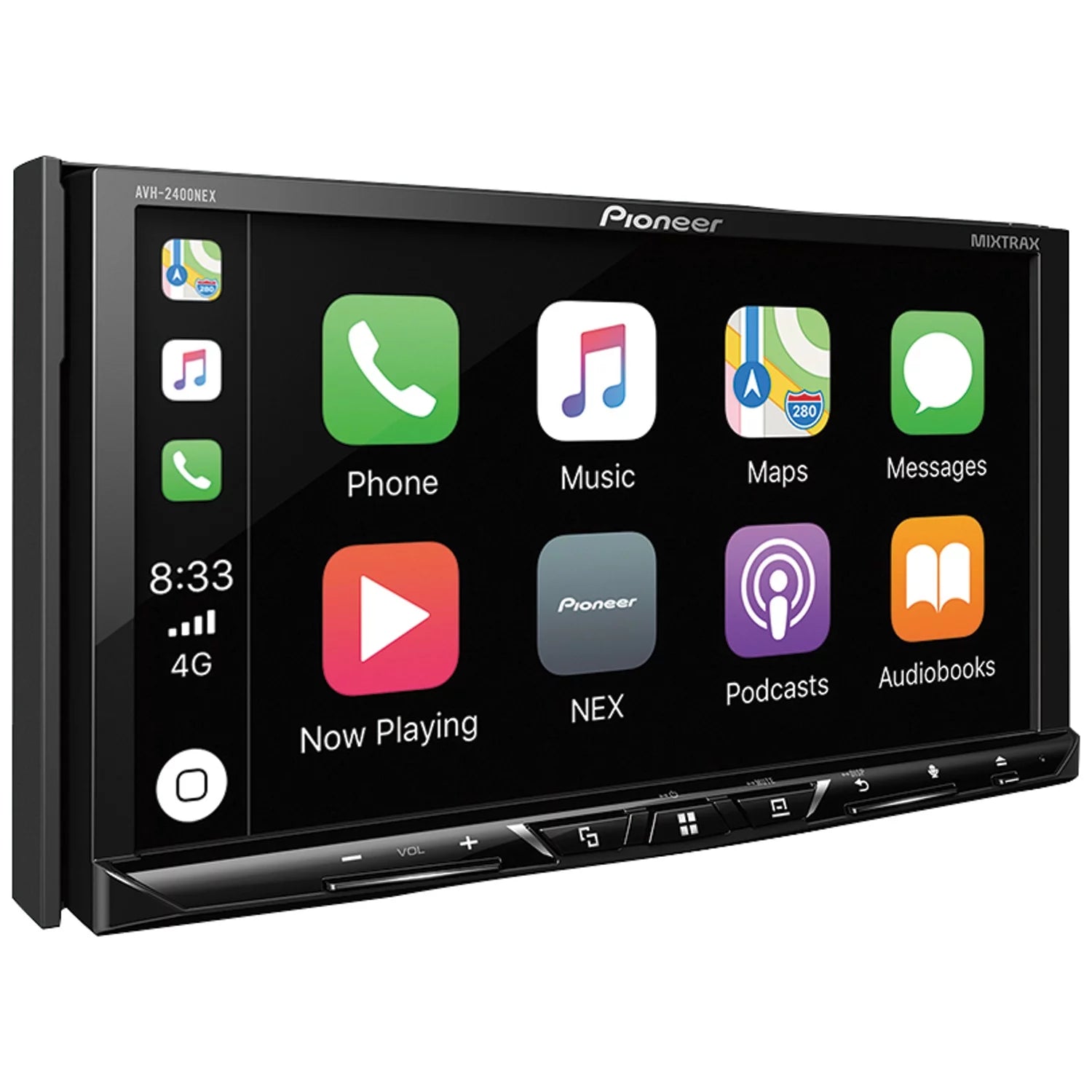 Pioneer AVH-2400NEX 7" Double-DIN In-Dash NEX DVD Receiver With Motorized Display, Bluetooth, Apple Carplay, Android Auto & SiriusXM Ready Automotive - DailySale