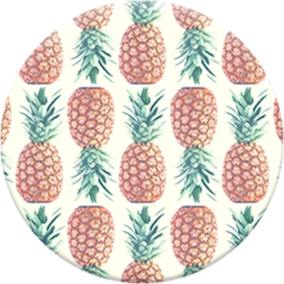 PopSockets Pineapple Pattern Collapsible Grip and Stand for Phones and Tablets Mobile Accessories - DailySale