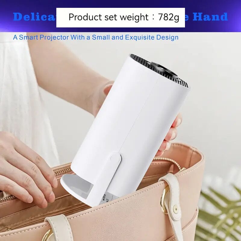 Portable 4K Mini Projector 180° Rotation TV & Video - DailySale