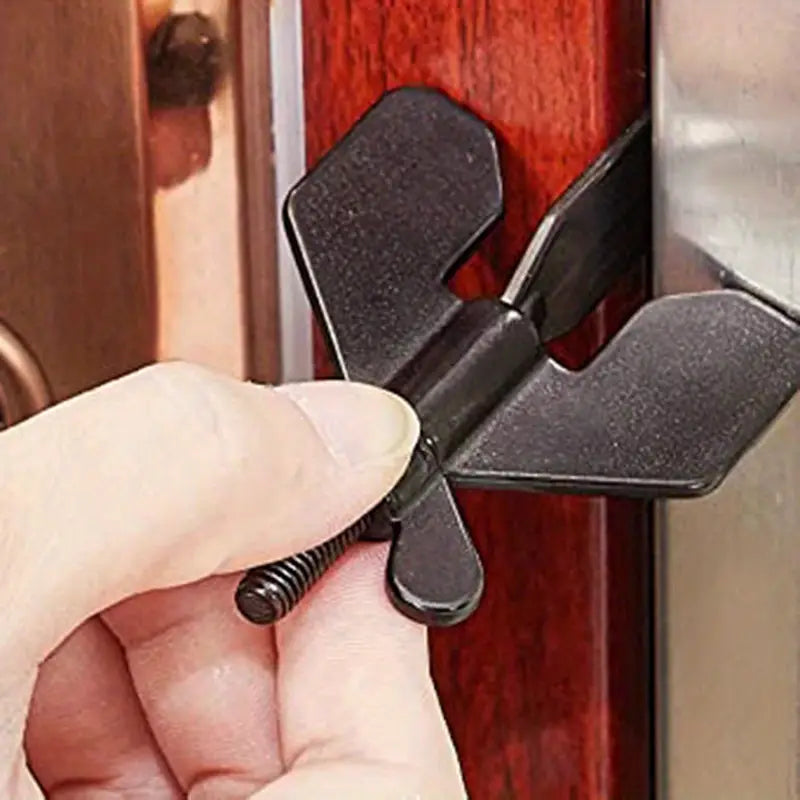 Portable Door Lock for Home and Hotel Use: Security Door Stopper for Self-Defense and Child Safety Smart Home & Security - DailySale