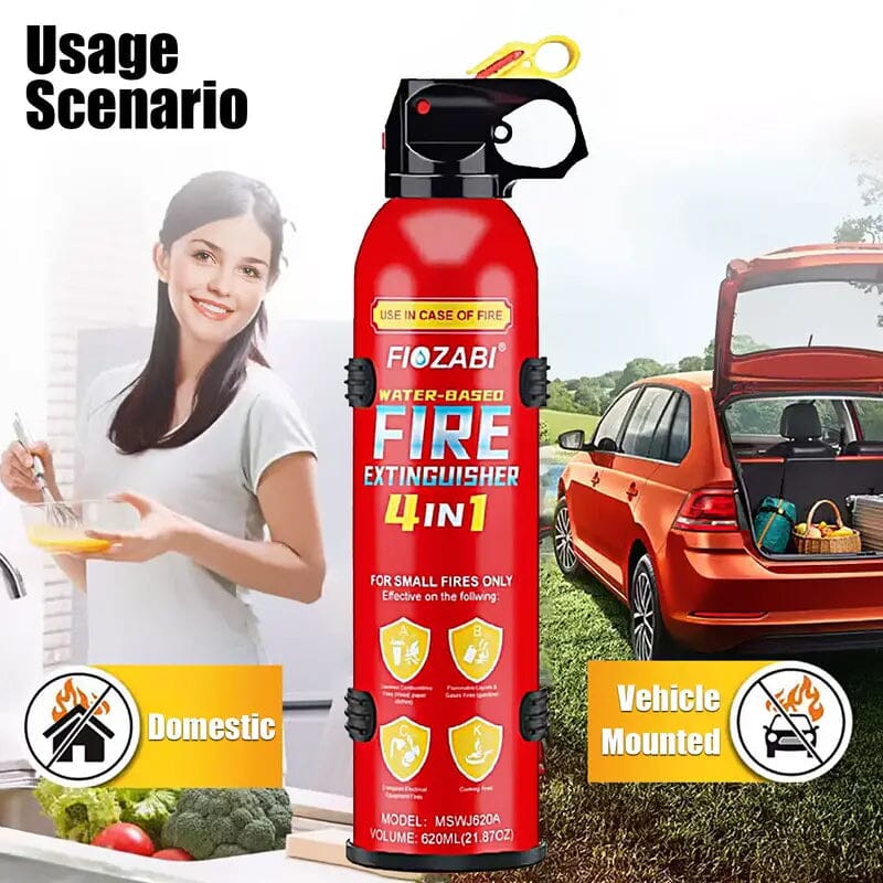 Portable Fire Extinguisher Spray 4-in-1 with Bracket Everything Else - DailySale