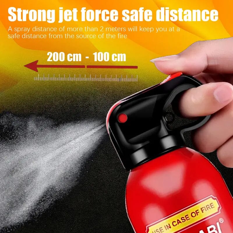 Portable Fire Extinguisher Spray 4-in-1 with Bracket Everything Else - DailySale