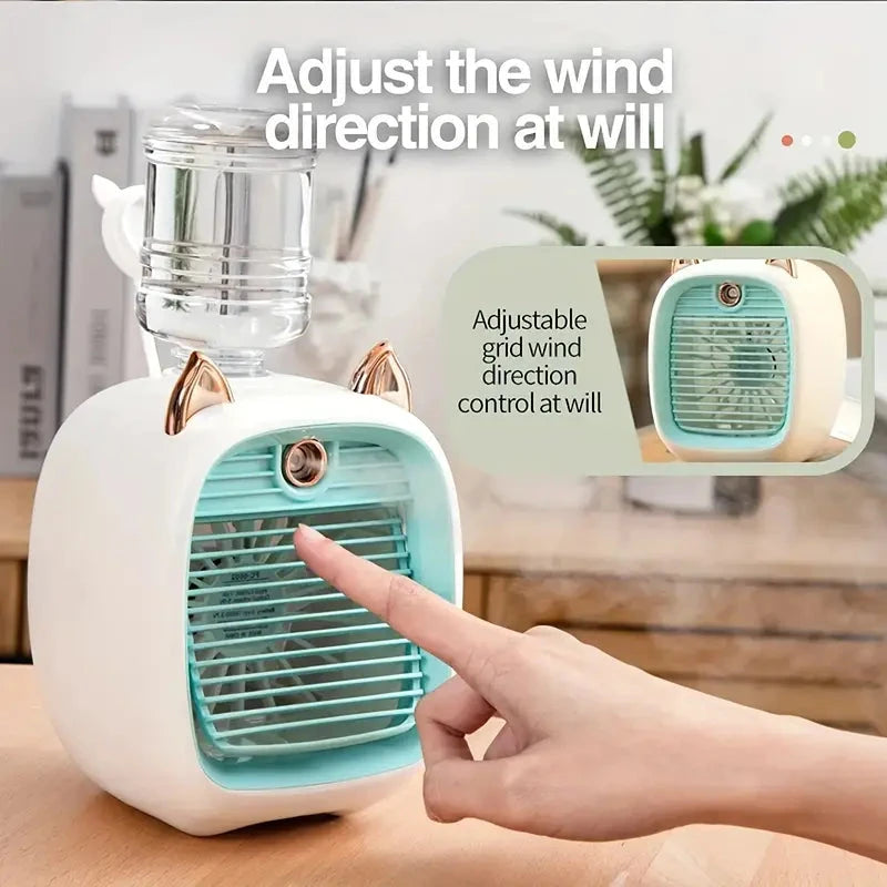 Portable Mini Air Condition Cooler Household Appliances - DailySale