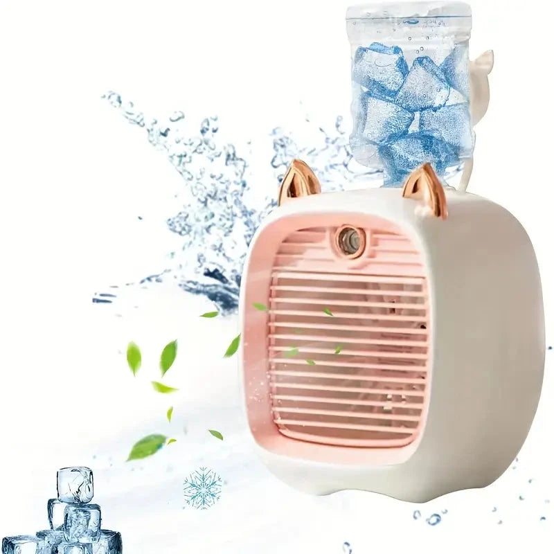 Portable Mini Air Condition Cooler Household Appliances - DailySale