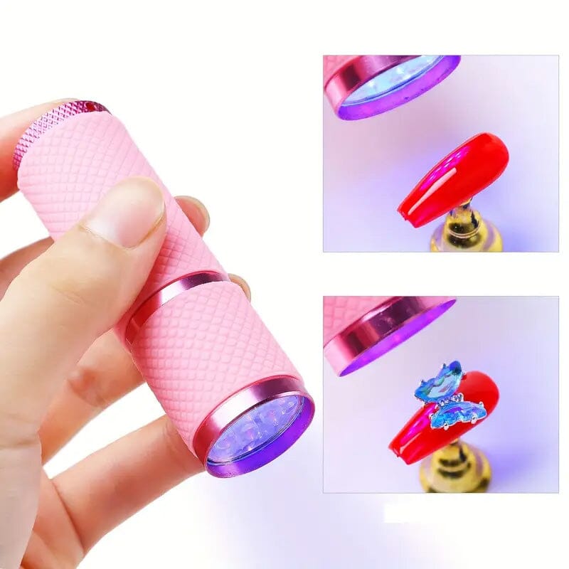 Portable Mini Flashlight Nail Lamp with 9 Lamp Beads Beauty & Personal Care - DailySale