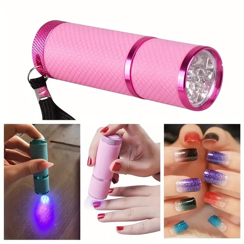 Portable Mini Flashlight Nail Lamp with 9 Lamp Beads Beauty & Personal Care - DailySale