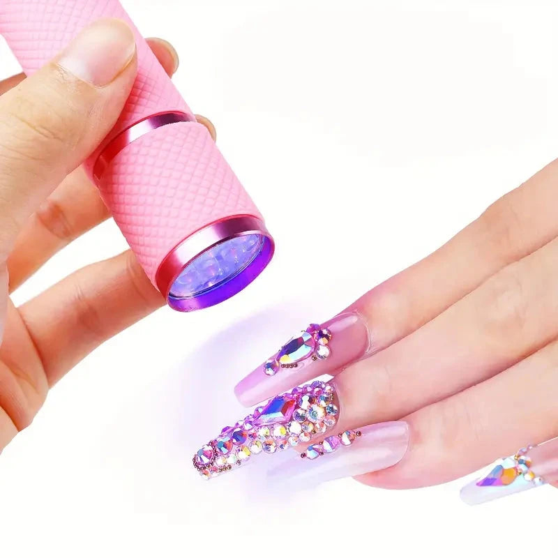 Portable Mini Flashlight Nail Lamp with 9 Lamp Beads Beauty & Personal Care - DailySale