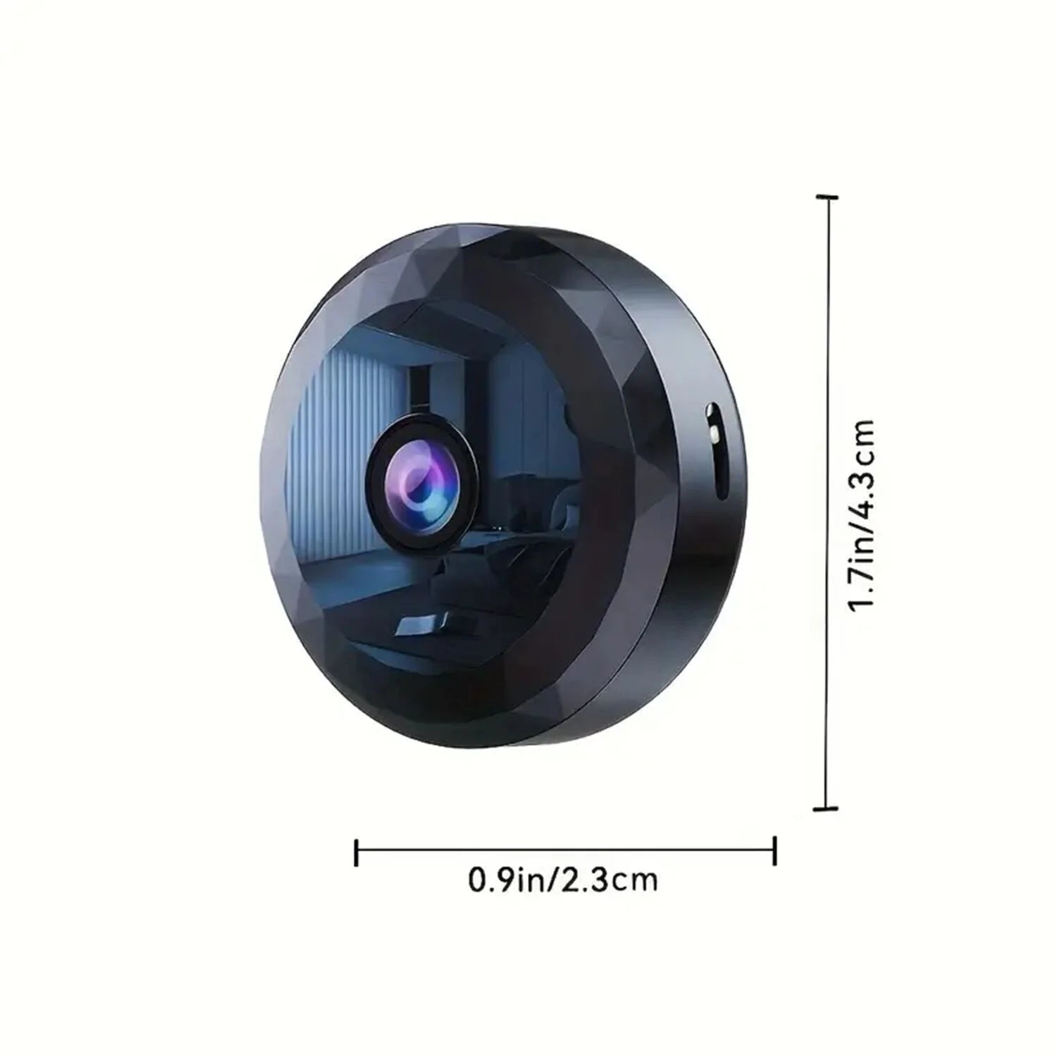 Portable Mini Wireless WiFi Camera, Indoor/Outdoor Surveillance Security Hidden Nanny Cam with Night Vision Smart Home & Security - DailySale