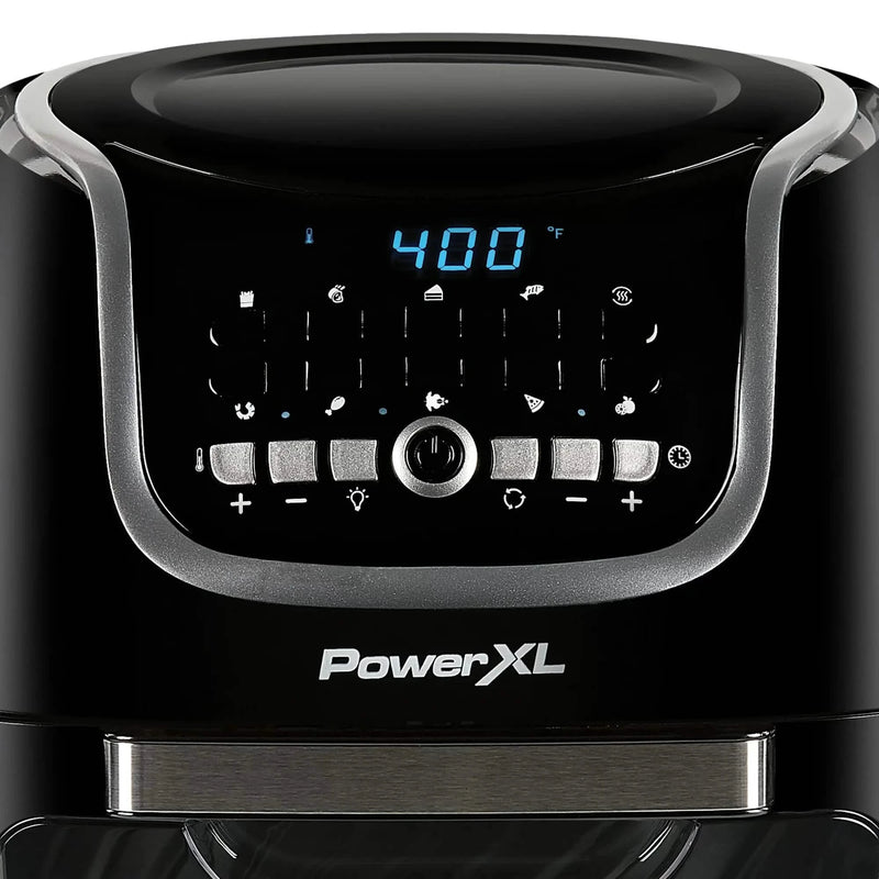 PowerXL Vortex Air Fryer Pro Plus 10 Quart Capacity, Black, 1700 Watts (Black) Kitchen Appliances - DailySale