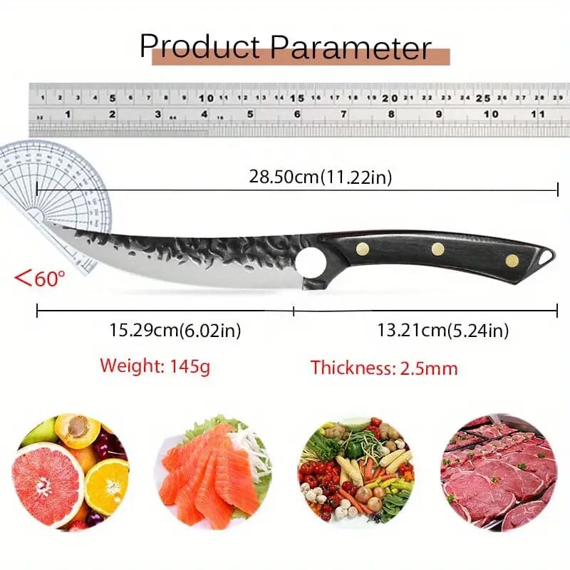 Premium High-Carbon Steel Utility Knife Kitchen Tools & Gadgets - DailySale