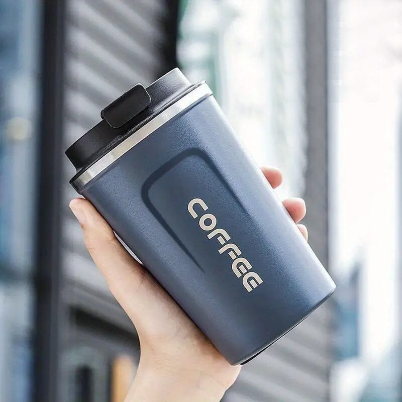 Premium Insulated Coffee Mug Sports & Outdoors Blue - DailySale