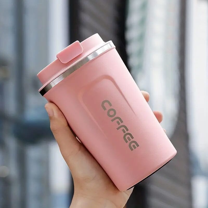 Premium Insulated Coffee Mug Sports & Outdoors Pink - DailySale