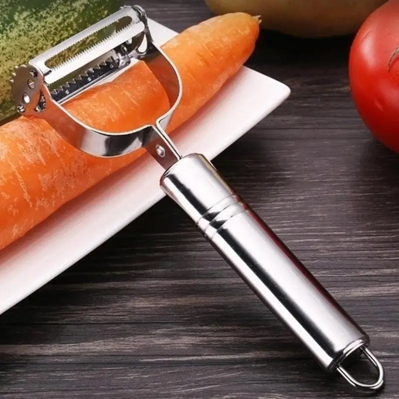 Premium Stainless Steel Vegetable Grater & Peeler Kitchen Tools & Gadgets - DailySale