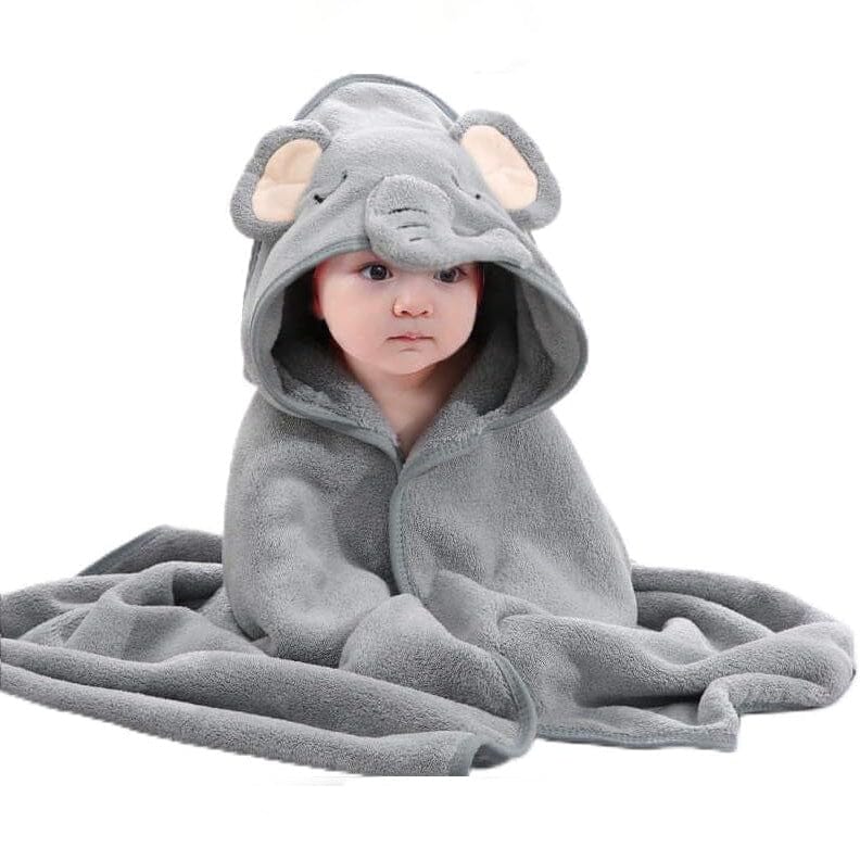 Premium Ultra-Soft Hooded Baby Towels Kids' & Baby Clothing Gray - DailySale