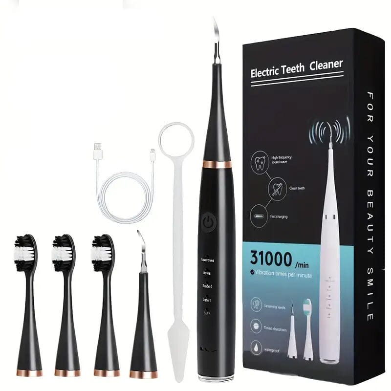 ProClean Electric Teeth Whitening Tool Set Beauty & Personal Care Black - DailySale