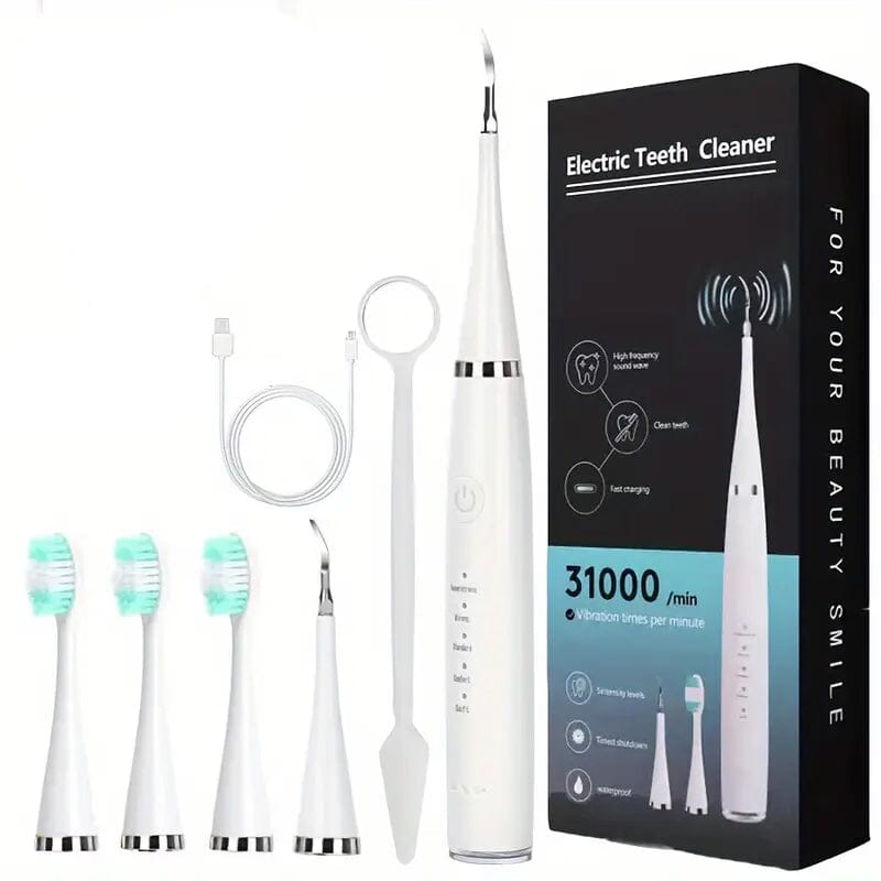 ProClean Electric Teeth Whitening Tool Set Beauty & Personal Care White - DailySale