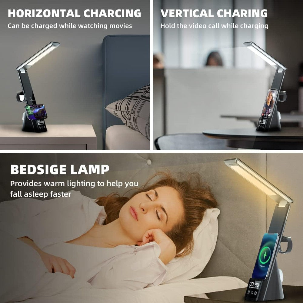 LED Desk Lamp with Wireless Charger