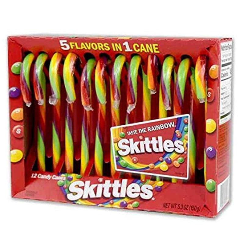60 Count Skittles Candy Canes