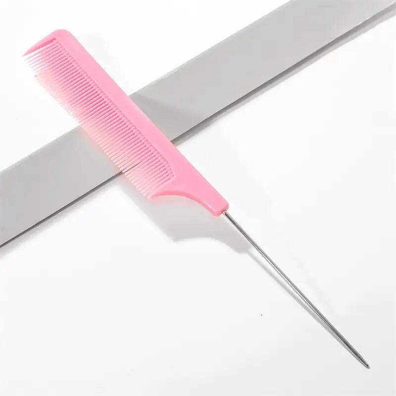 Professional Pointed Tail Anti-Static Hair Comb Beauty & Personal Care Pink - DailySale