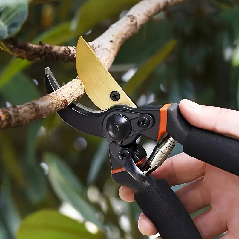 Professional Titanium Bypass Pruning Shears Garden & Patio - DailySale