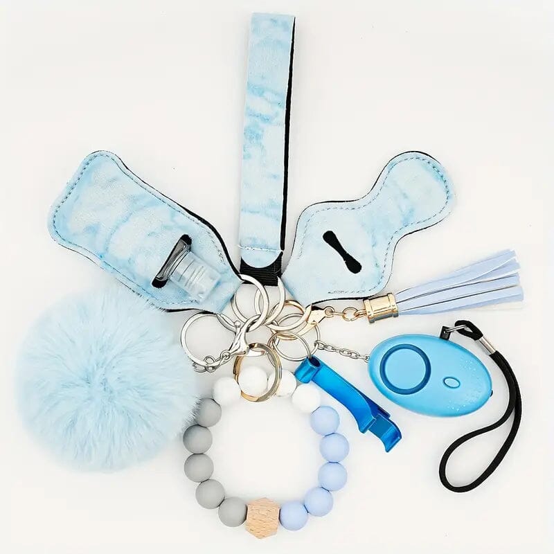 Protection Safety Keychain Set Everything Else Blue - DailySale