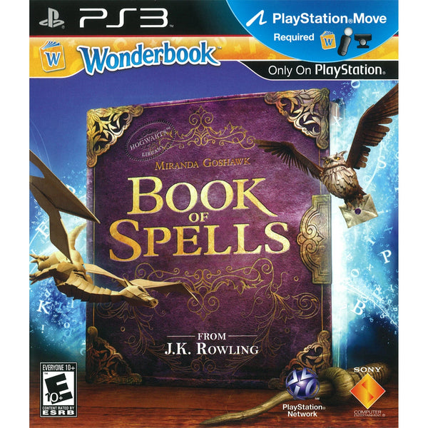 PS3 Wonderbook: Book of Spells (Purple) - New Video Games & Consoles - DailySale