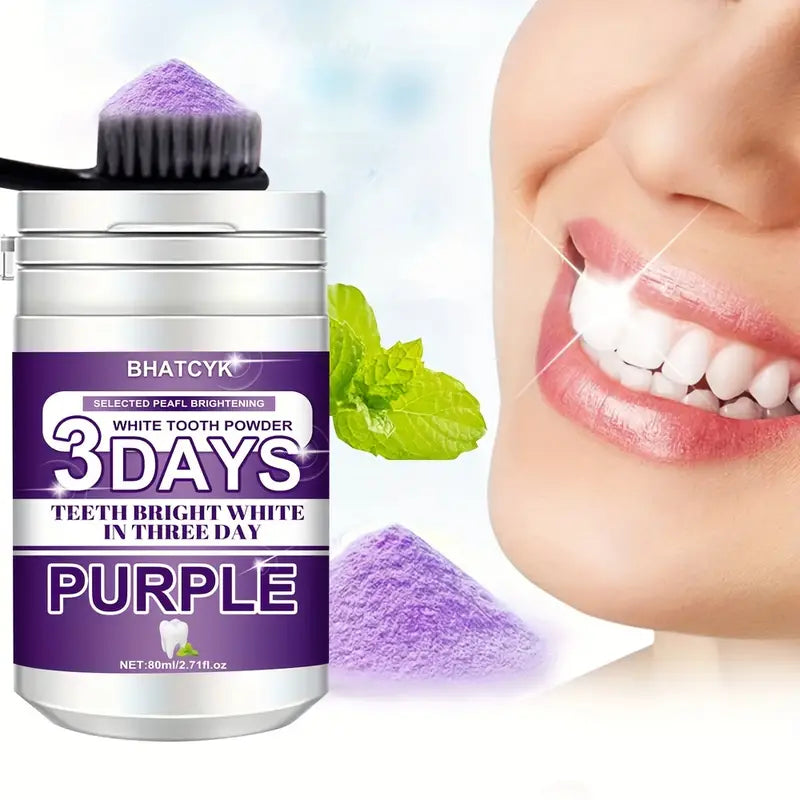 Purple Teeth Cleaning Powder Beauty & Personal Care - DailySale