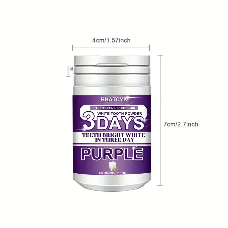 Purple Teeth Cleaning Powder Beauty & Personal Care - DailySale