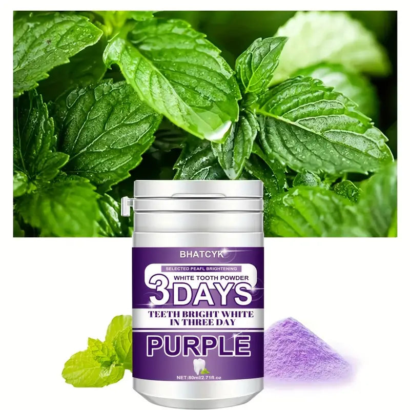 Purple Teeth Cleaning Powder Beauty & Personal Care - DailySale