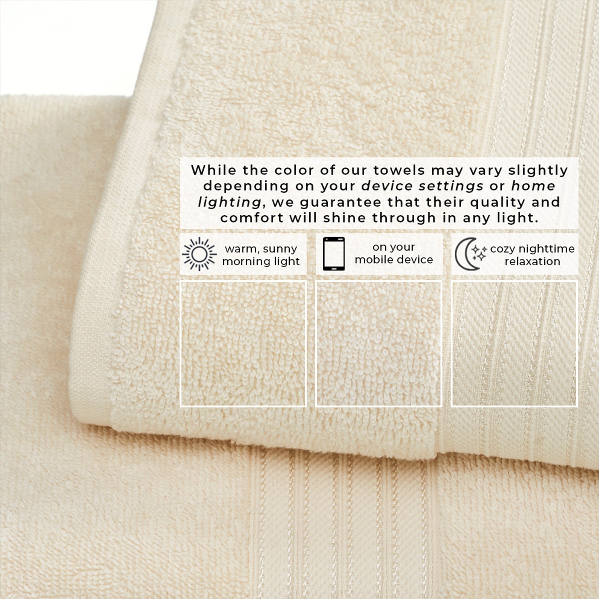 Cotton Terry Bath Towel Set - Cooper Collection