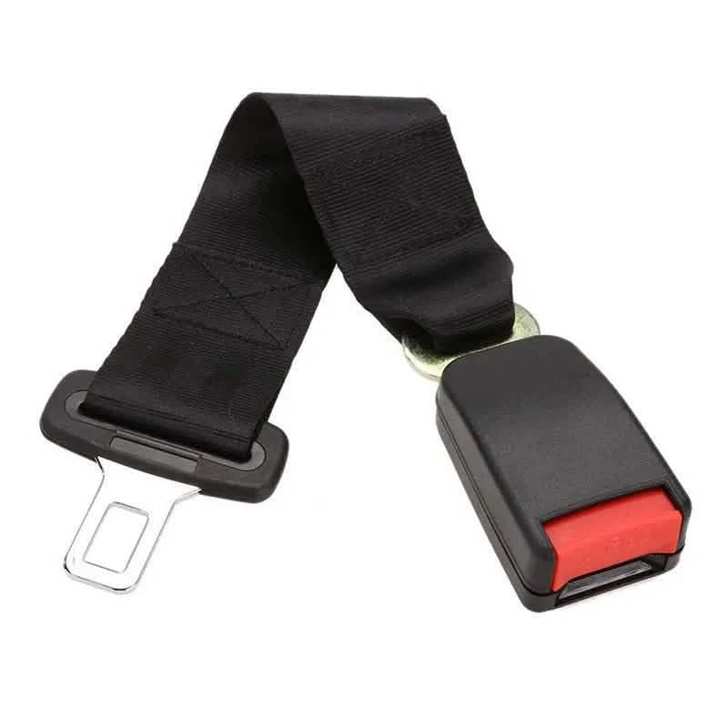 Universal Car Seat Belt Extension Safety Belt Extender with Buckle Clip Suitable for Pregnancy or Larger Body Types