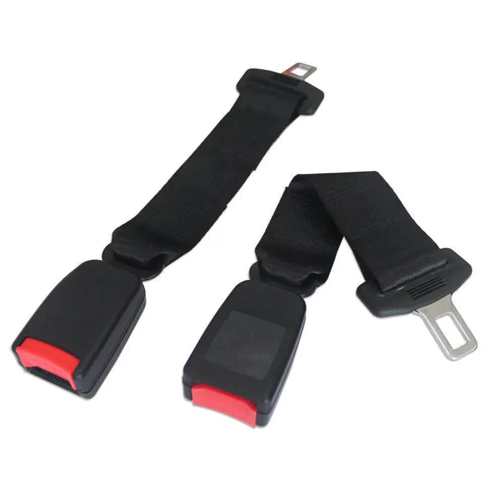 Universal Car Seat Belt Extension Safety Belt Extender with Buckle Clip Suitable for Pregnancy or Larger Body Types