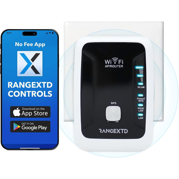 RANGEXTD WiFi Extender with Ethernet Port Computer Accessories - DailySale
