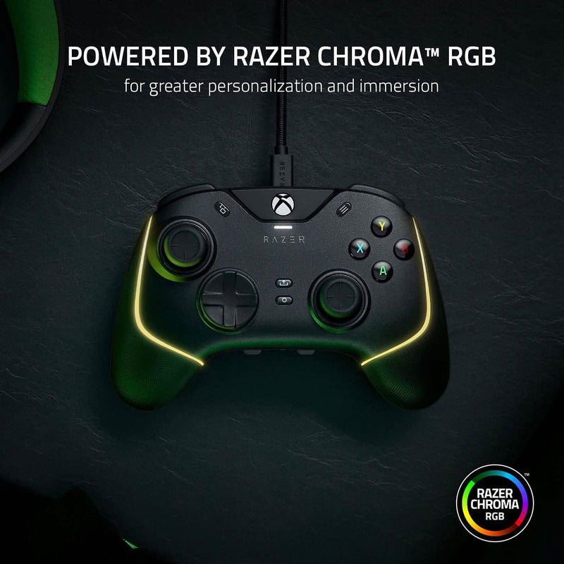 Razer Wolverine V2 Chroma Wired Gaming Pro Controller for Xbox Series X|S, Xbox One, PC Video Games & Consoles - DailySale