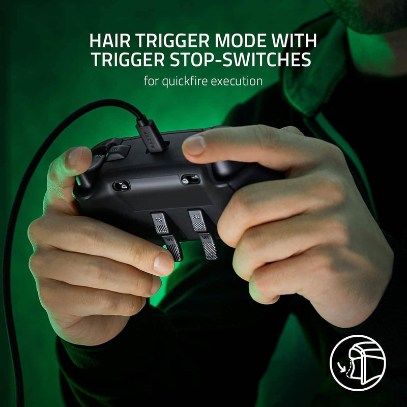 Razer Wolverine V2 Chroma Wired Gaming Pro Controller for Xbox Series X|S, Xbox One, PC Video Games & Consoles - DailySale