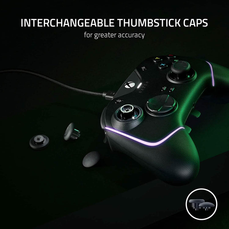 Razer Wolverine V2 Chroma Wired Gaming Pro Controller for Xbox Series X|S, Xbox One, PC Video Games & Consoles - DailySale