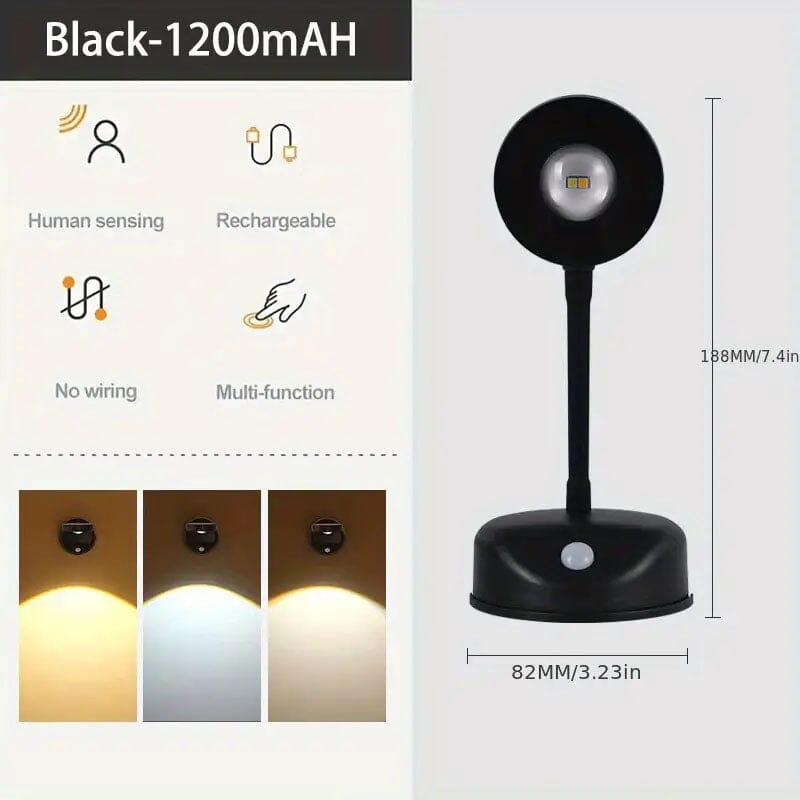 Rechargeable Smart Led Wall Spotlight Indoor Lighting - DailySale