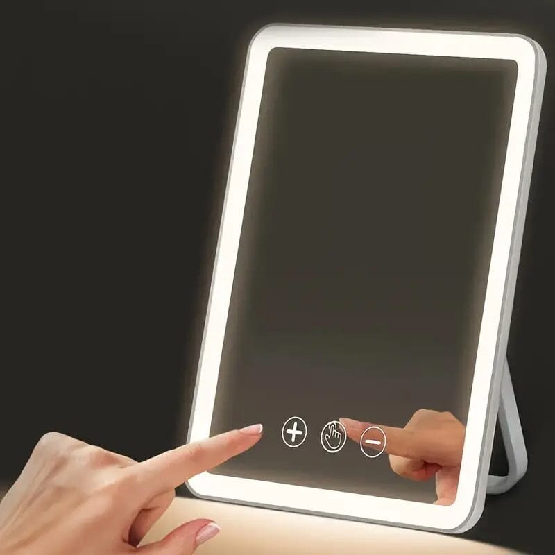 Rechargeable Travel Makeup Mirror with Led Lights Beauty & Personal Care - DailySale