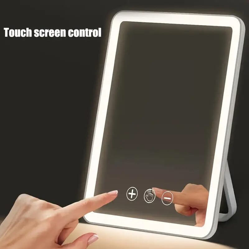 Rechargeable Travel Makeup Mirror with Led Lights Beauty & Personal Care - DailySale