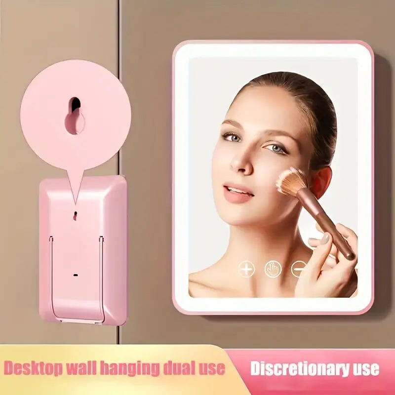 Rechargeable Travel Makeup Mirror with Led Lights Beauty & Personal Care - DailySale