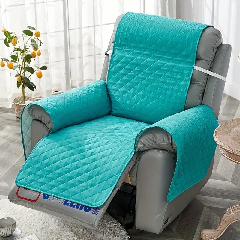 Recliner Sofa Cover Single Chair Non-Slip Slipcover Armchair Furniture Protector Cover Furniture & Decor Mint Green - DailySale