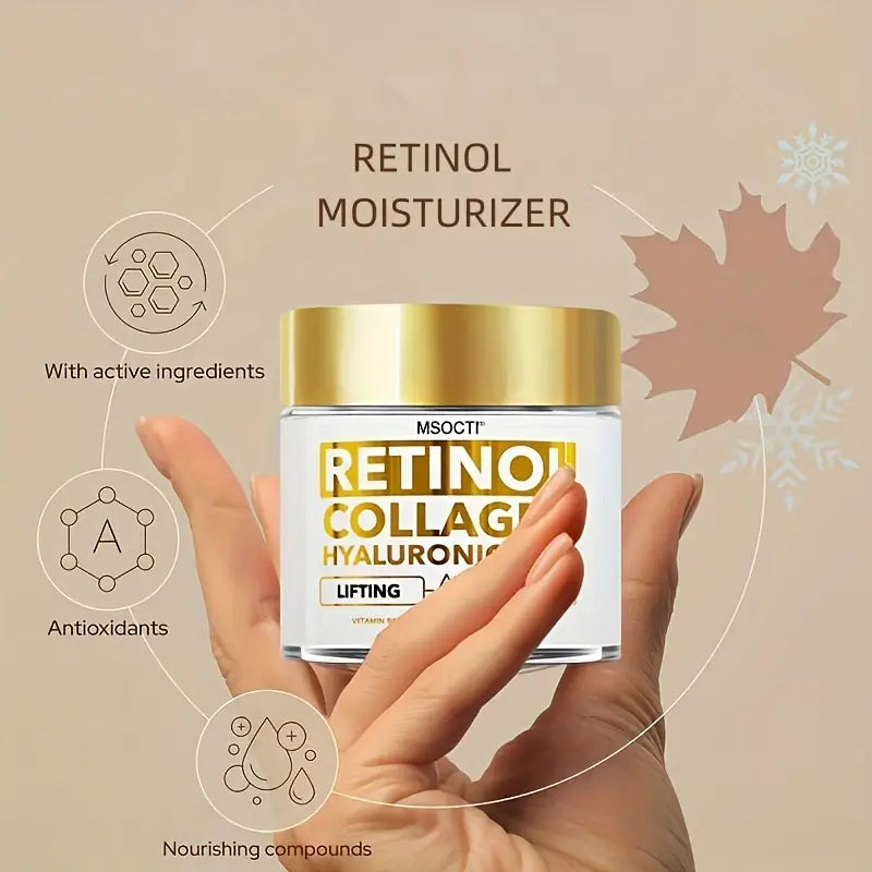 Retinol Collagen Hyaluronic Acid Face Cream Beauty & Personal Care - DailySale