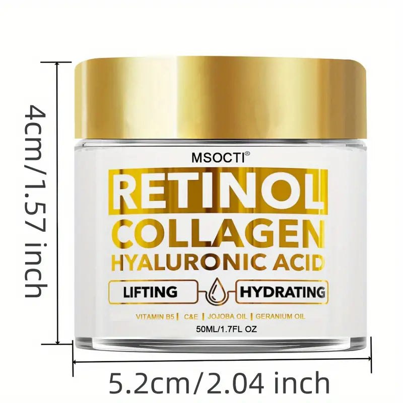 Retinol Collagen Hyaluronic Acid Face Cream Beauty & Personal Care - DailySale