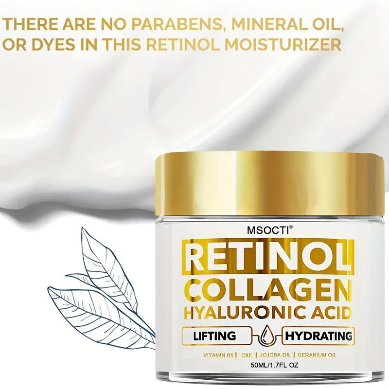 Retinol Collagen Hyaluronic Acid Face Cream Beauty & Personal Care - DailySale