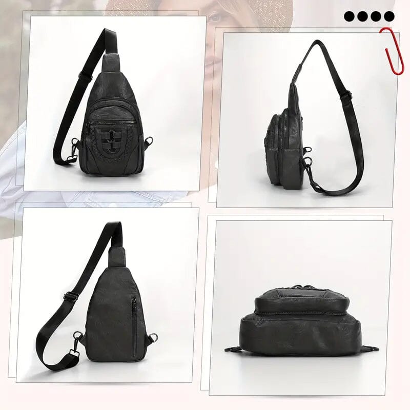 Retro PU Leather Crossbody Bag Bags & Travel - DailySale