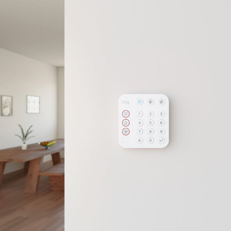 Ring Alarm Keypad 2nd Gen - White Smart Home & Security - DailySale