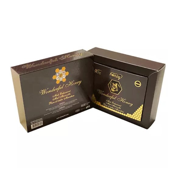 Royal Honey for Men with Panax Ginseng Root & Tribulus, Flower Honey 12 x 15 Gram Sachets Rino - Burgundy Everything Else - DailySale