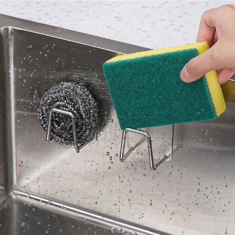 Rust-Proof Stainless Steel Sink Caddy Kitchen Tools & Gadgets - DailySale